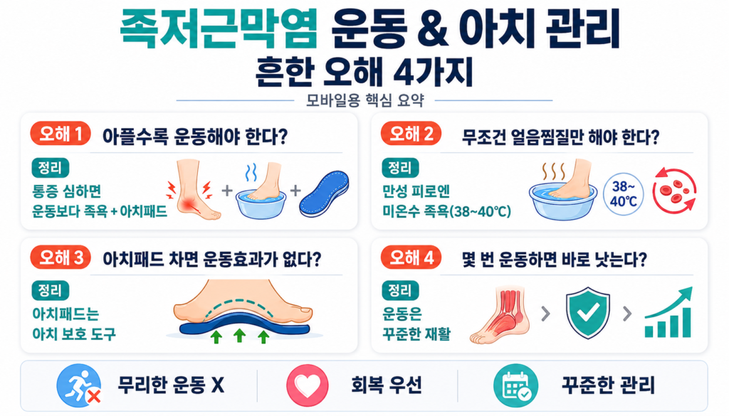 족저근막염 운동 5가지와 아치 근육 강화 가이드 (족저근막염 해방일지 5일차) 2 arc031 day05 wp sec2 1 1